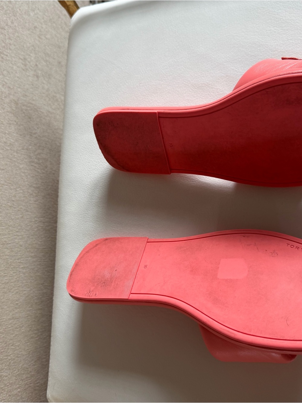 Tory Burch Coral Slide Sandals - Picture 4 of 4